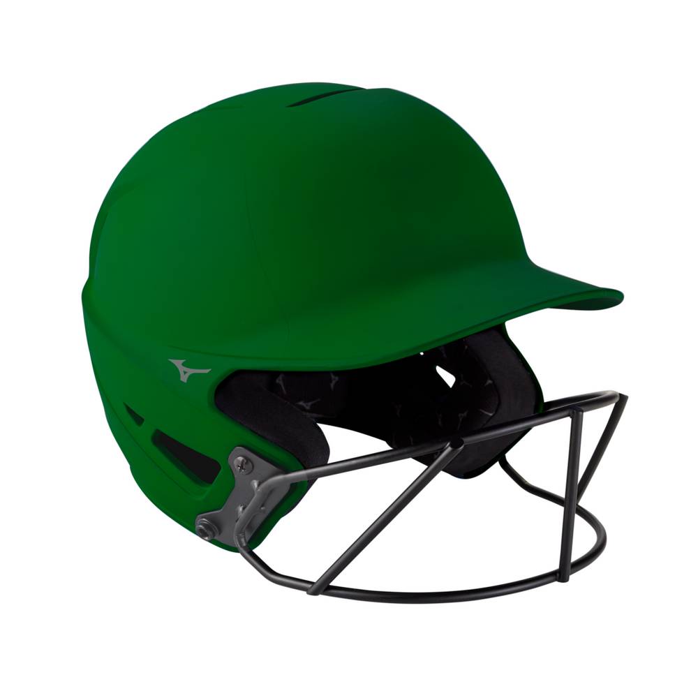 Casco Mizuno F6 Fastpitch Softball Batting Mujer Verde Outlet MBRN-68451